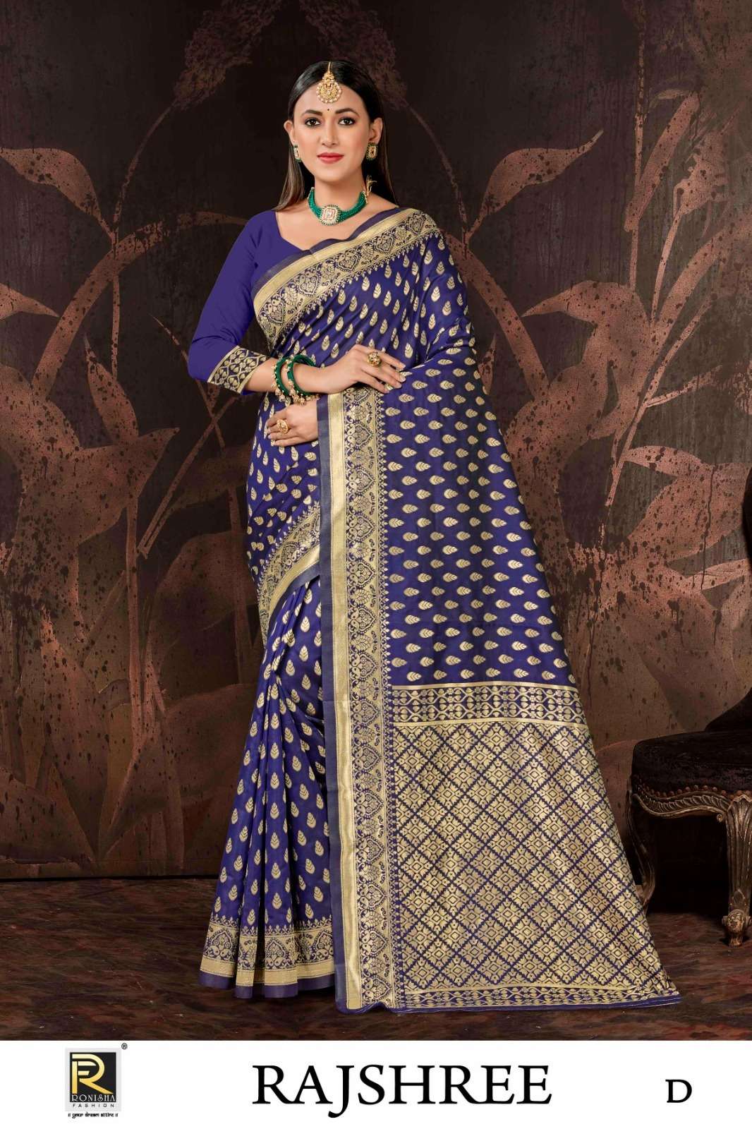 Ronisha Rajshree Banarasi Silk Saree Wholesale catalog