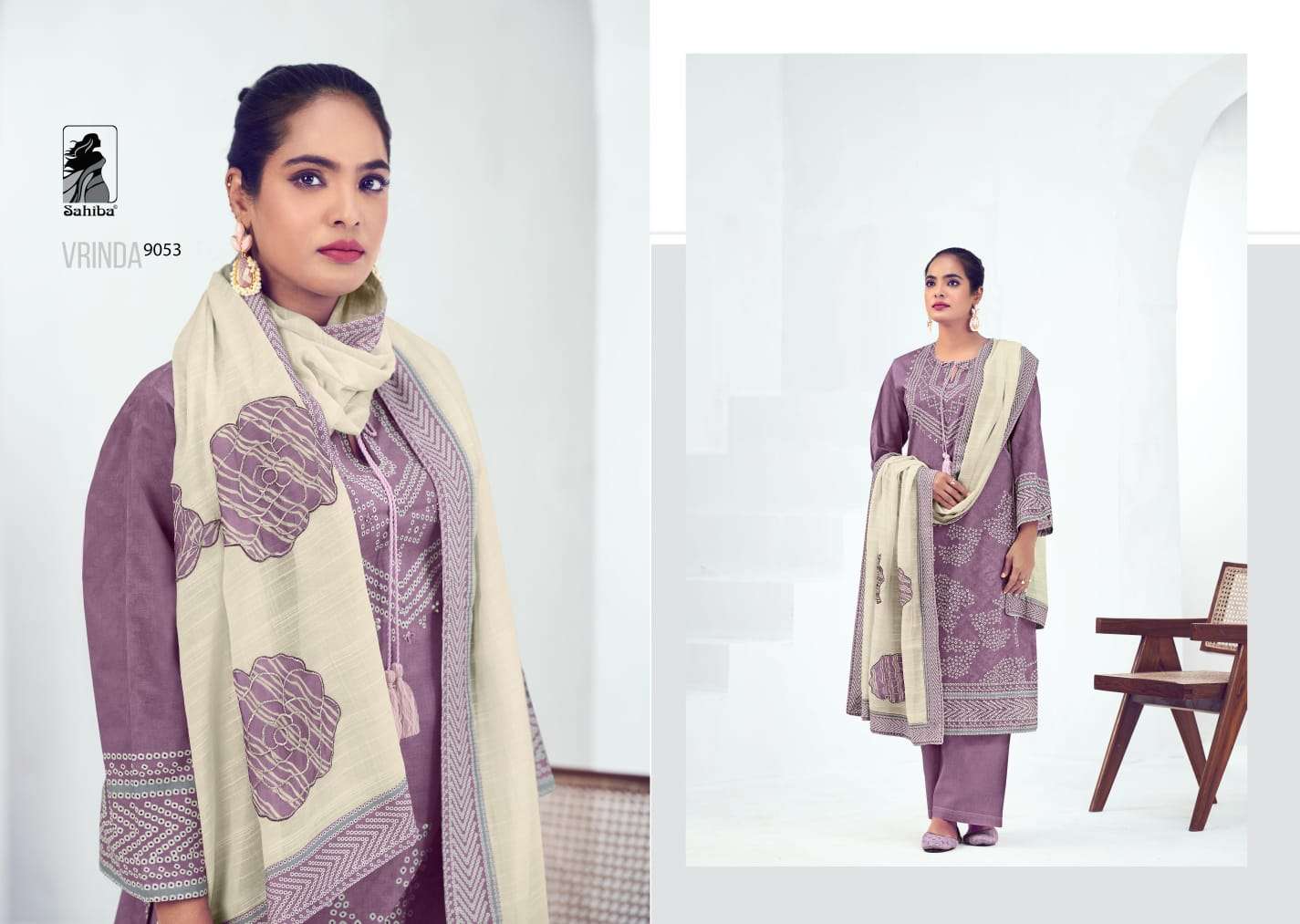 Sahiba VRINDA Dress Material Wholesale catalog