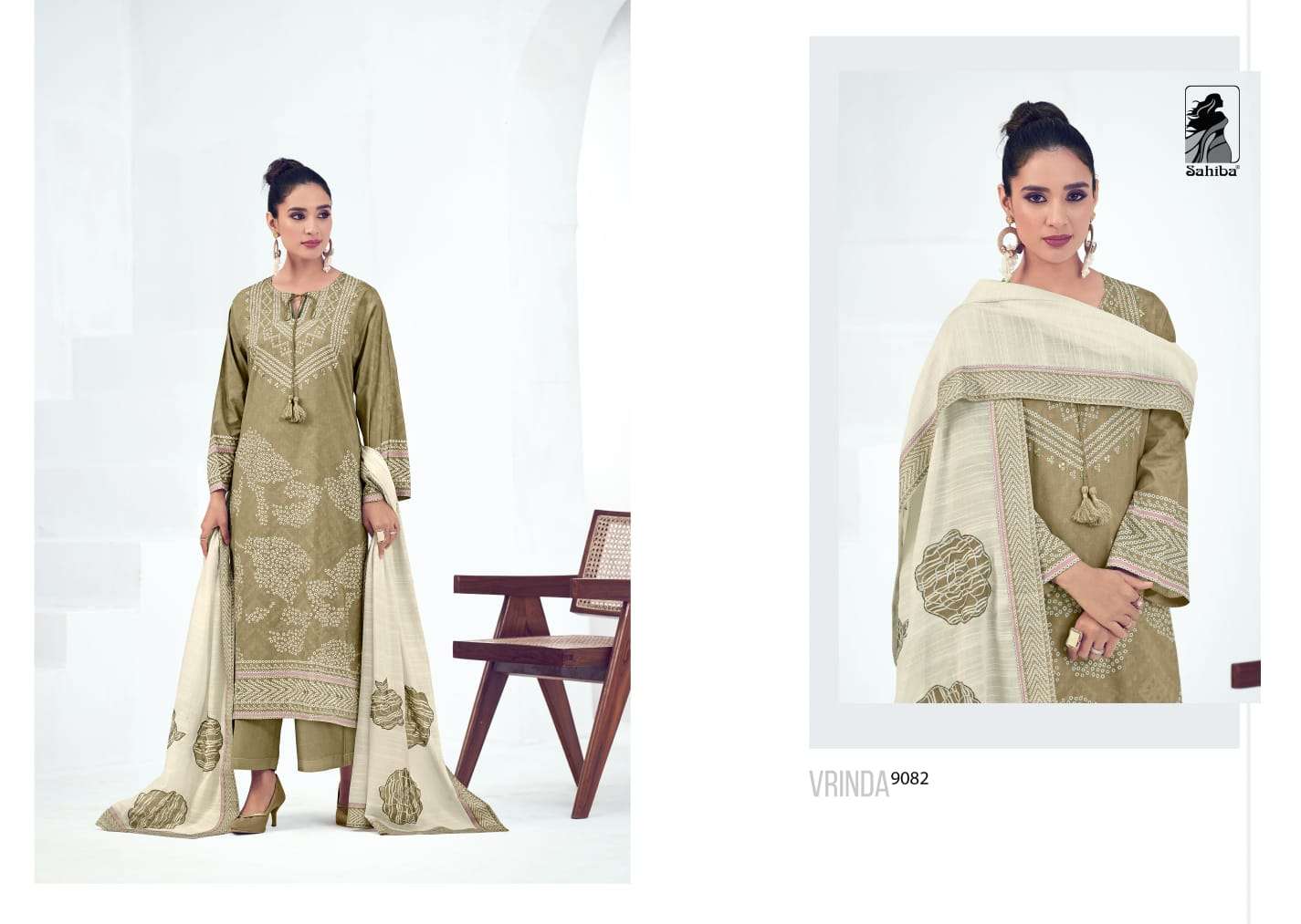 Sahiba VRINDA Dress Material Wholesale catalog