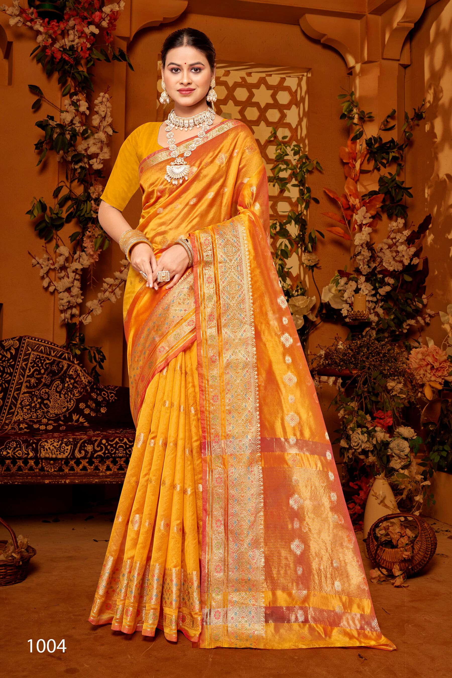 Saroj Saveraa vol.6 Soft organza saree Wholesale catalog    