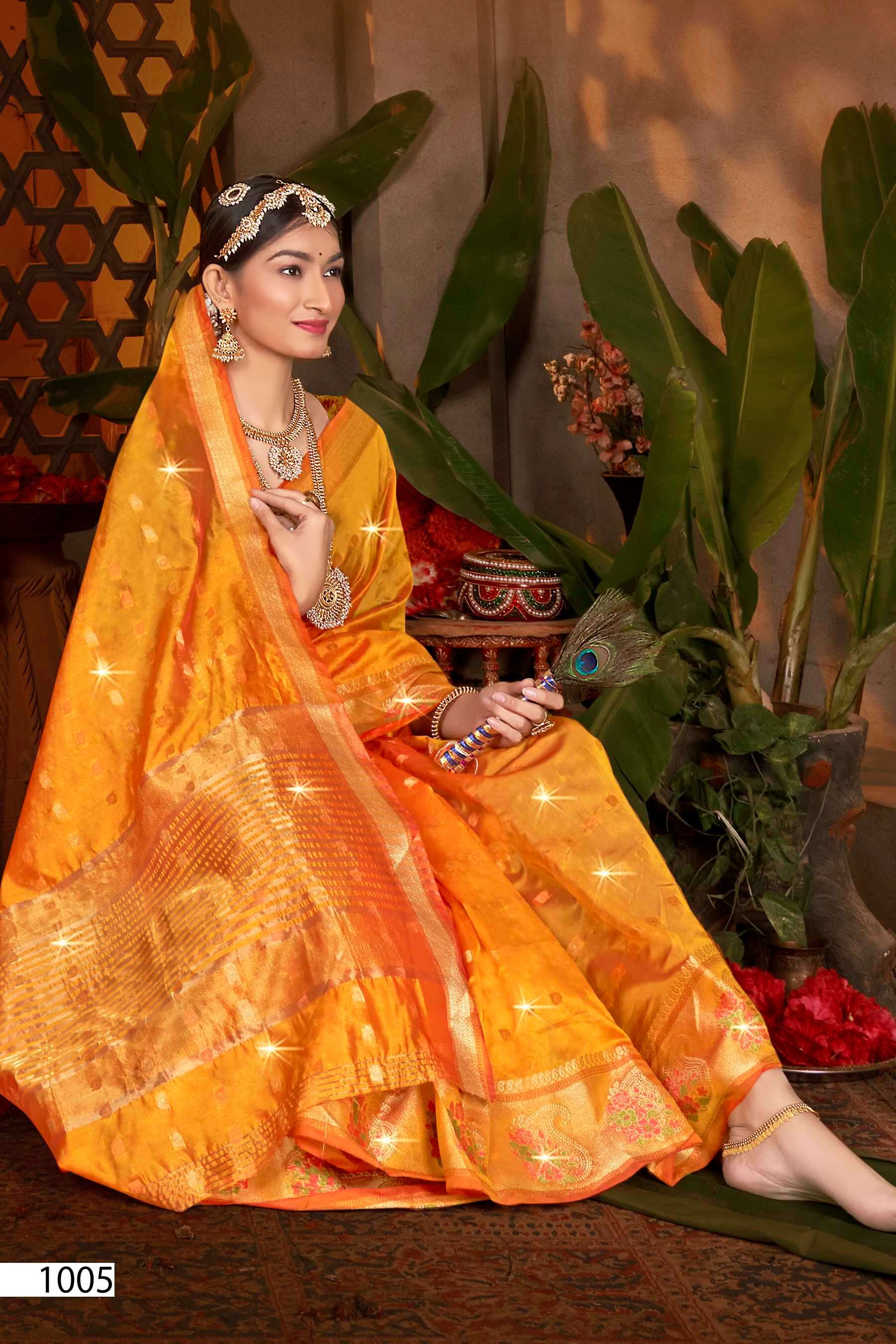 Saroj  Sonakshi vol.2 organza silk saree Saree Wholesale catalog    