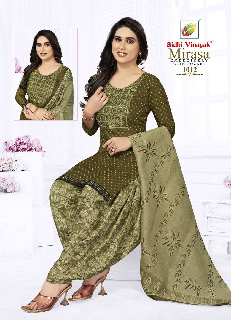 Sidhi Vinayak Mirasa Vol-1 – Readymade With Lining Wholesale Catalog