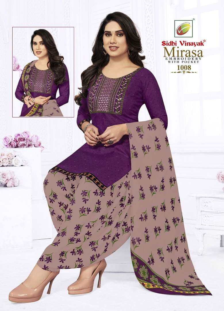 Sidhi Vinayak Mirasa Vol-1 – Readymade With Lining Wholesale Catalog