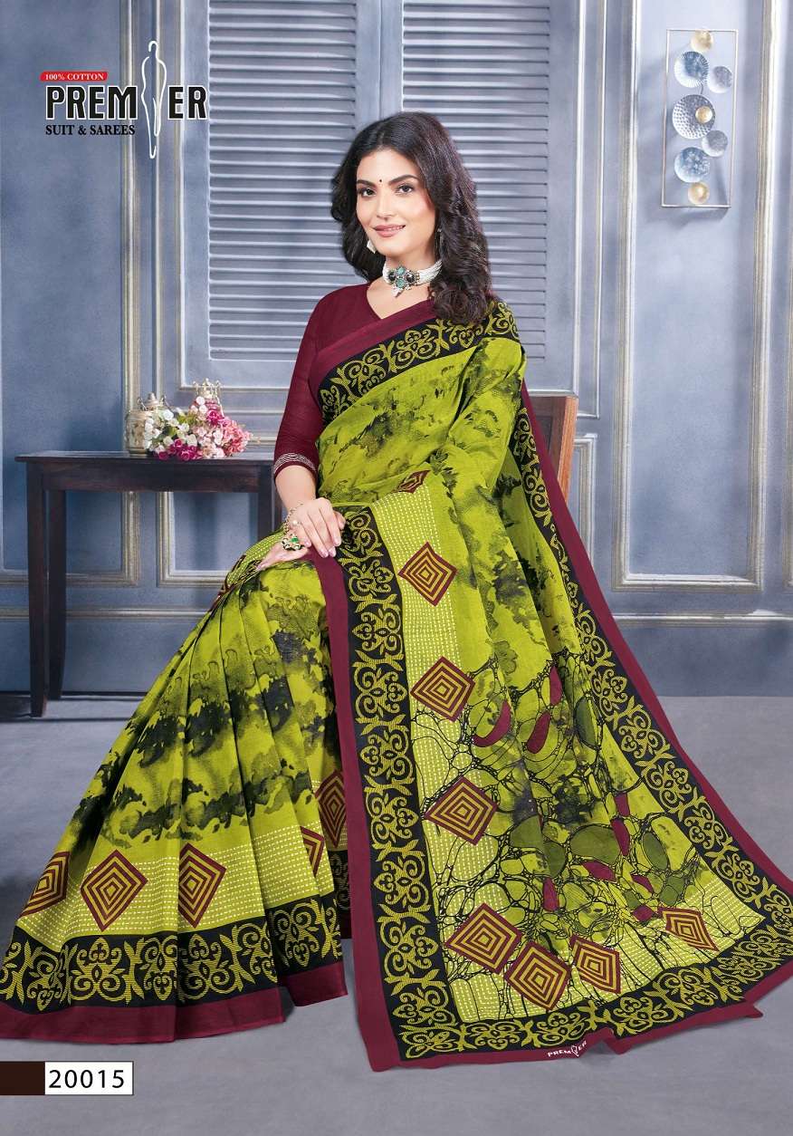 Sukanya Saravani Vol-20 – Premium Cotton Sarees Wholesale Catalog