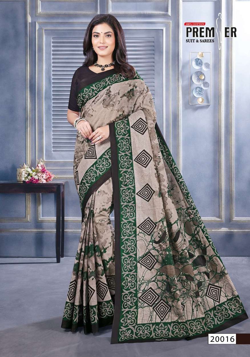 Sukanya Saravani Vol-20 – Premium Cotton Sarees Wholesale Catalog