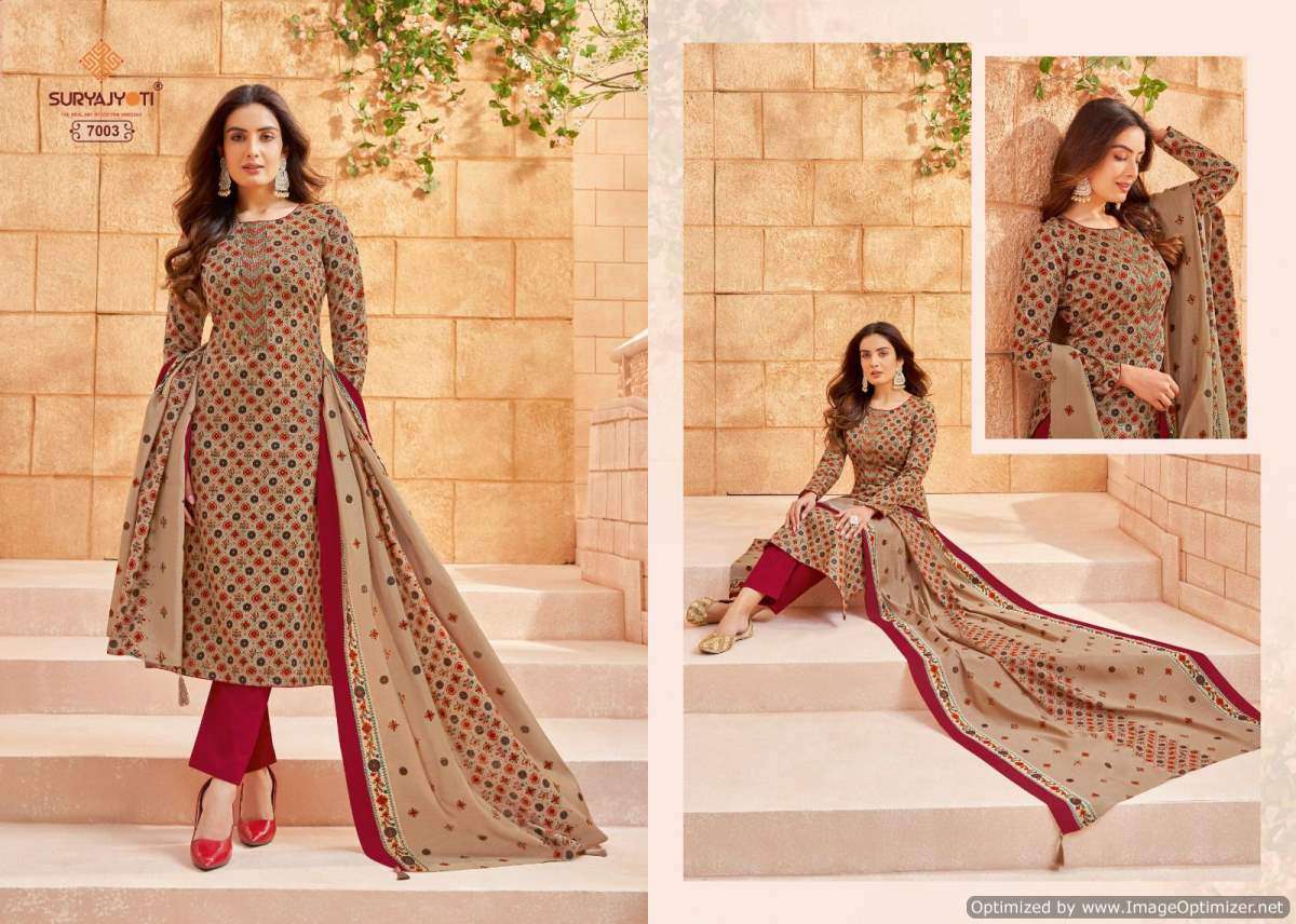 Suryajyoti Kalki Vol-7 – Dress Material - Wholesale Catalog