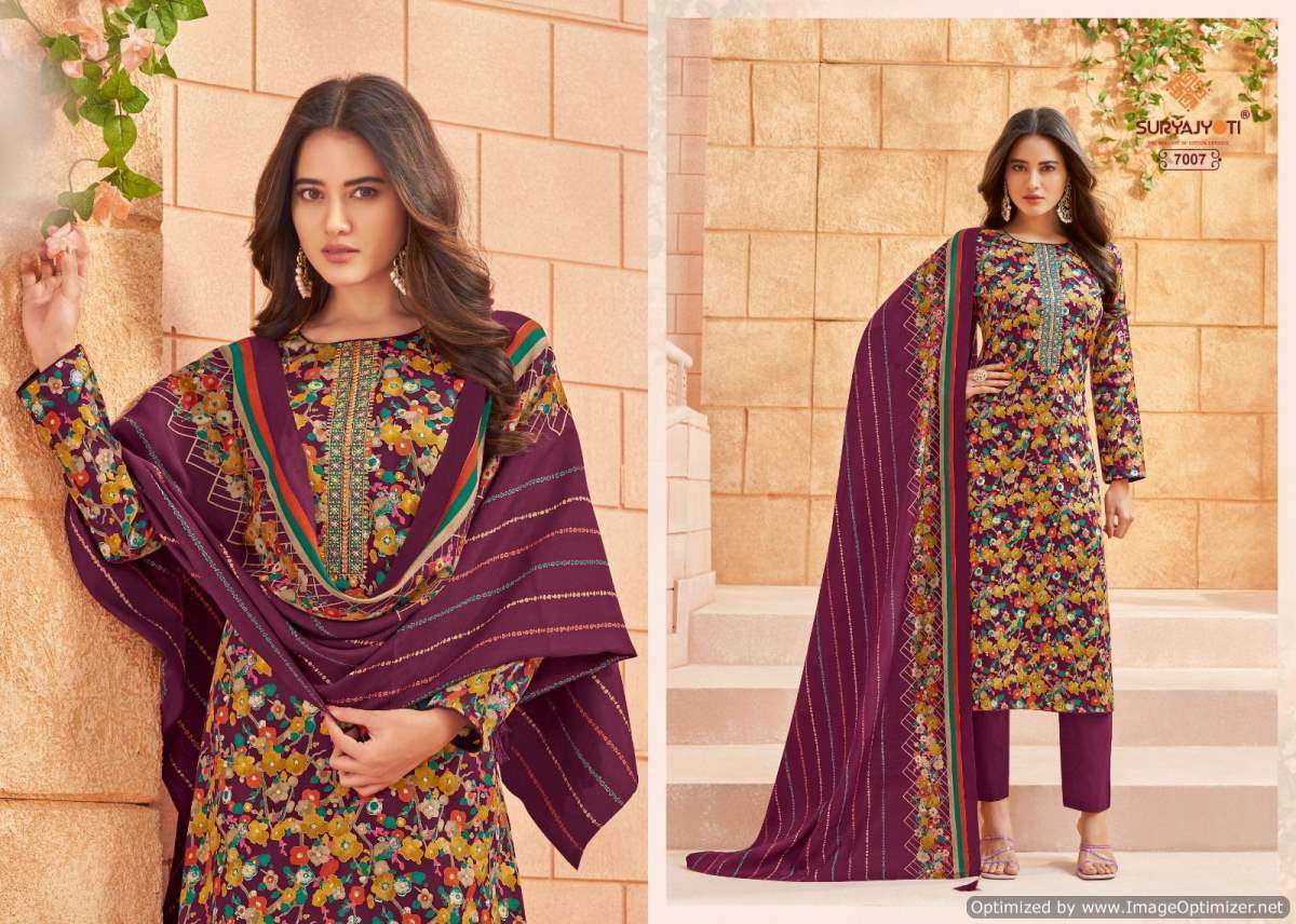 Suryajyoti Kalki Vol-7 – Dress Material - Wholesale Catalog