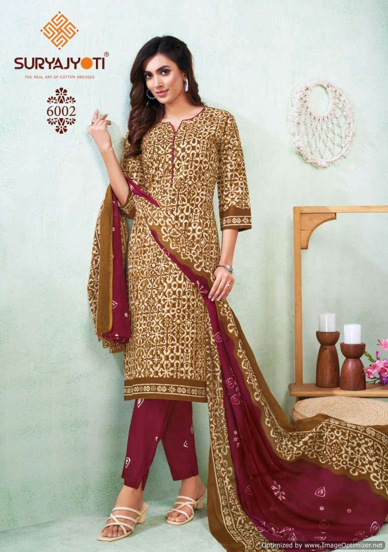 Suryajyoti Pehnava Vol-6 – Dress Material - Wholesale Catalog