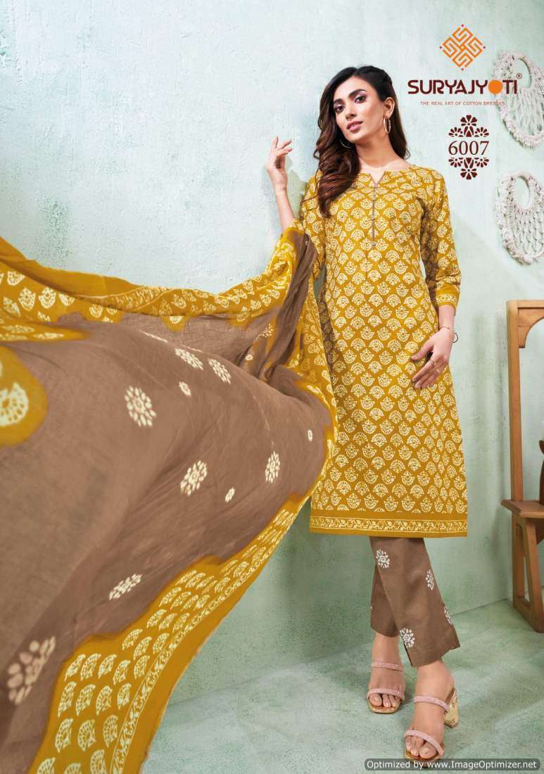 Suryajyoti Pehnava Vol-6 – Dress Material - Wholesale Catalog