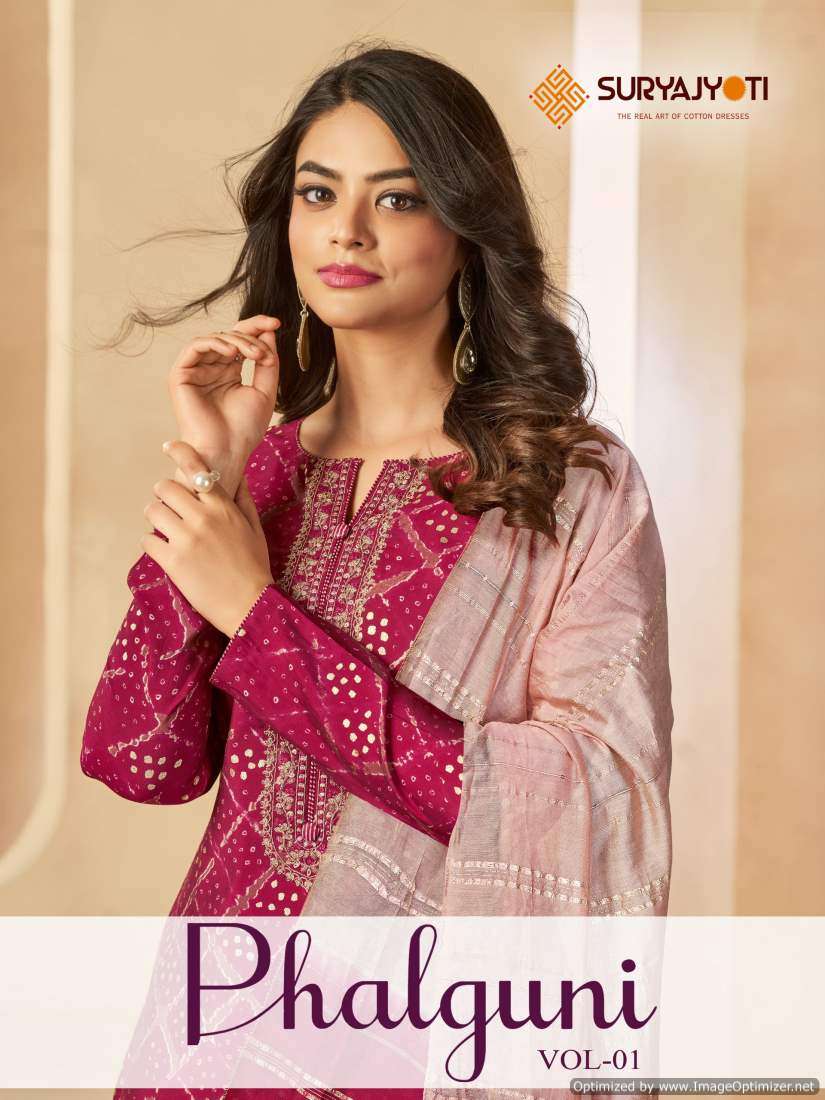 Suryajyoti Phalguni Vol-1 – Dress Material - Wholesale Catalog