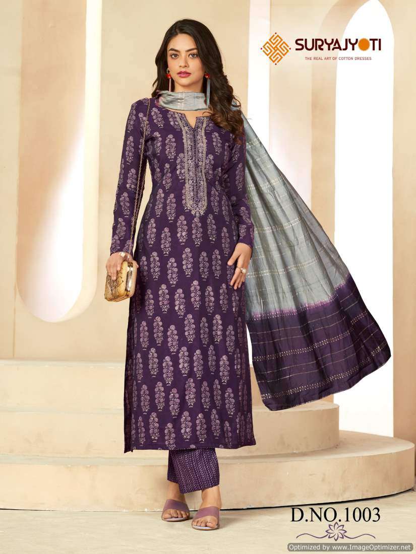 Suryajyoti Phalguni Vol-1 – Dress Material - Wholesale Catalog