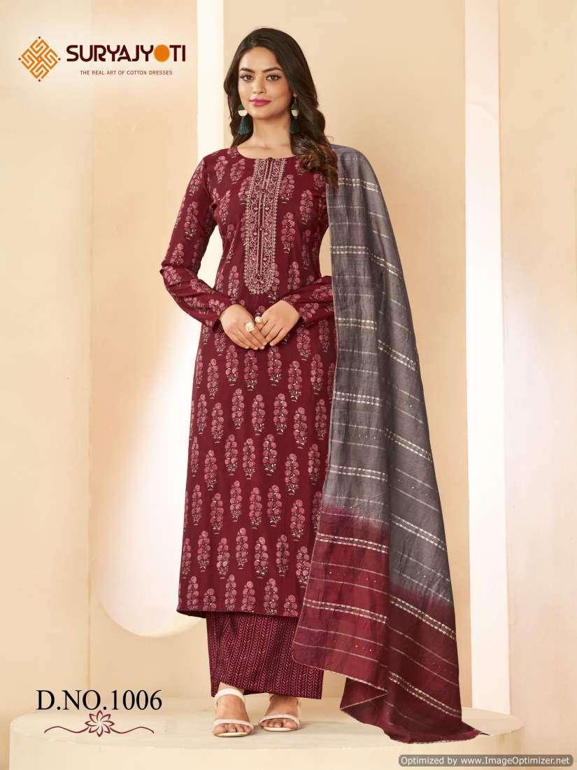 Suryajyoti Phalguni Vol-1 – Dress Material - Wholesale Catalog