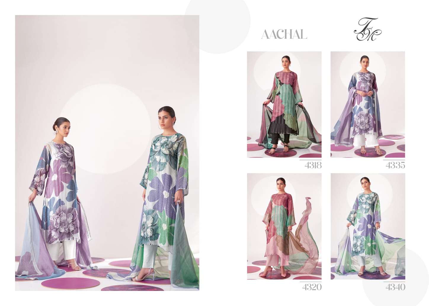 T&M AANCHAL Salwar Kameez Wholesale catalog