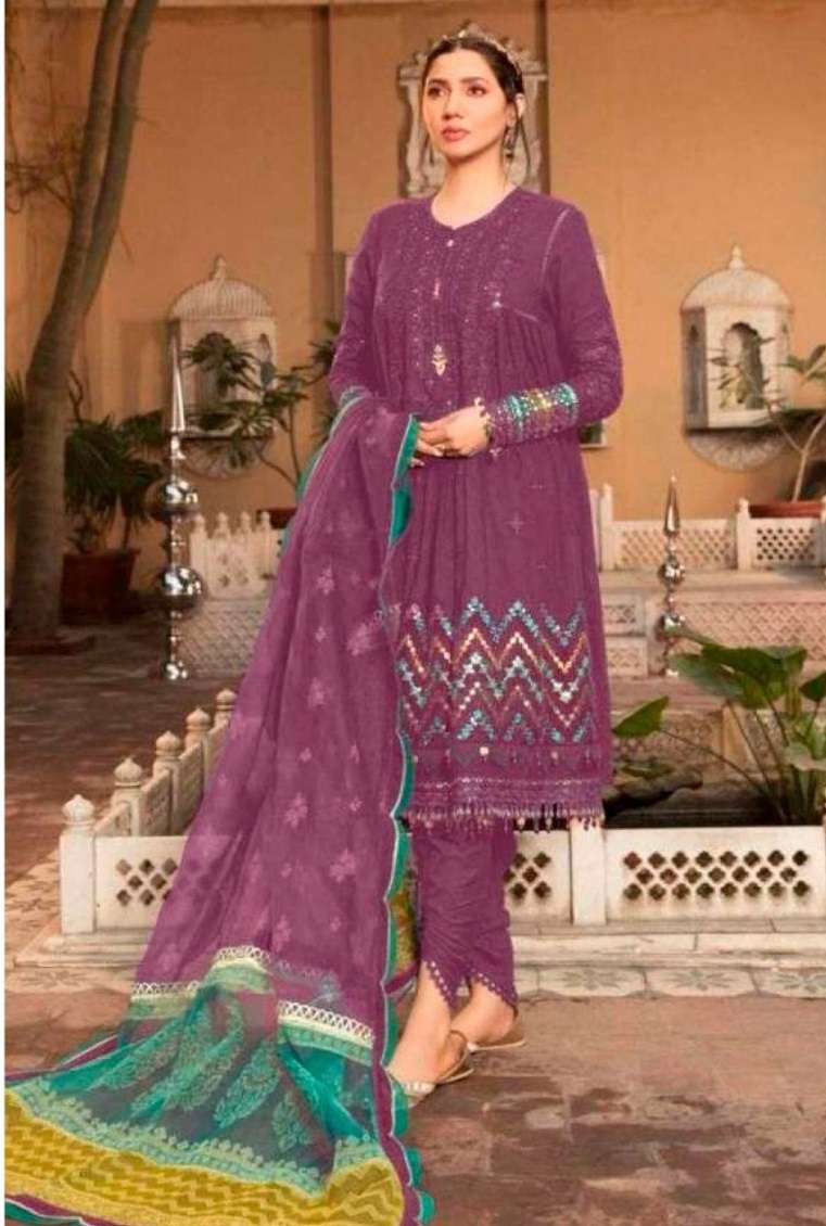 Taj 450 And 500 Cotton Dupatta Pakistani suit Wholesale catalog