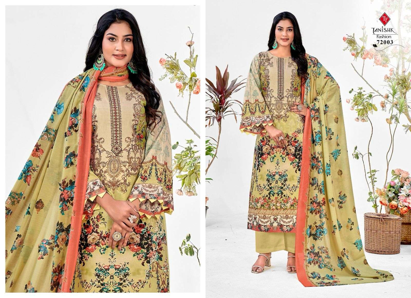 TANISHK FASHION MEHRAAZ6-LAWN Salwar Kameez Wholesale catalog