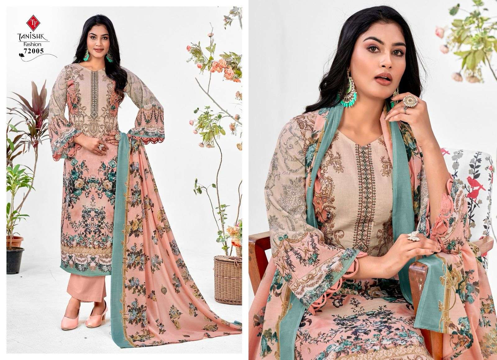 TANISHK FASHION MEHRAAZ6-LAWN Salwar Kameez Wholesale catalog