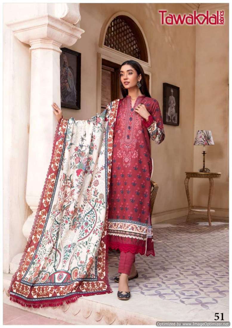 Tawakkal Mehroz Vol-6 – Dress Material - Wholesale Catalog