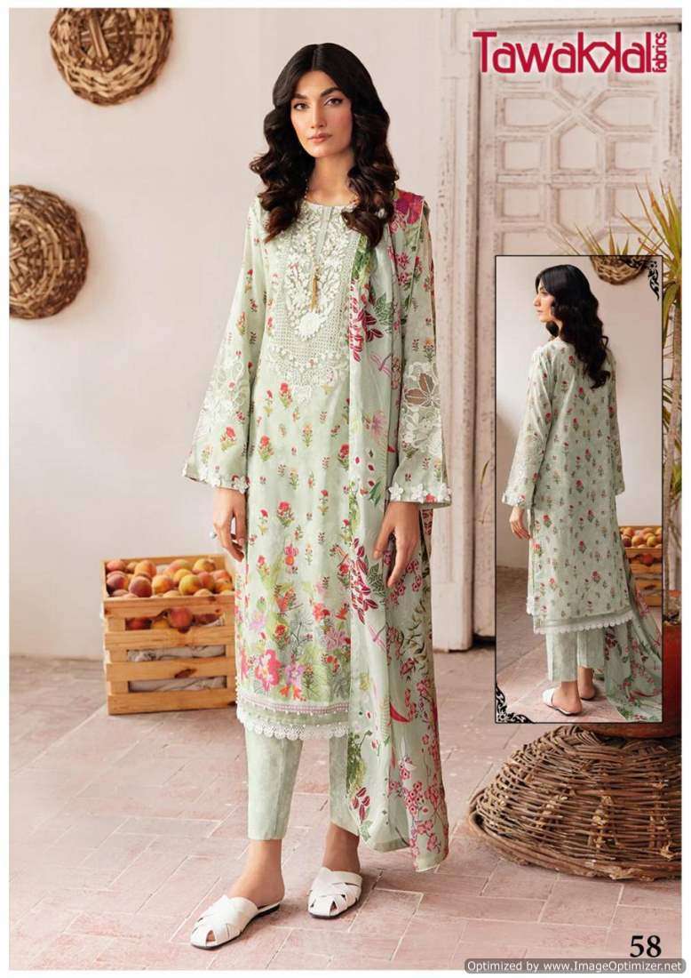 Tawakkal Mehroz Vol-6 – Dress Material - Wholesale Catalog