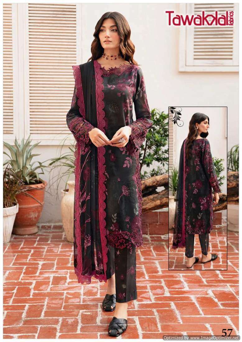 Tawakkal Mehroz Vol-6 – Dress Material - Wholesale Catalog