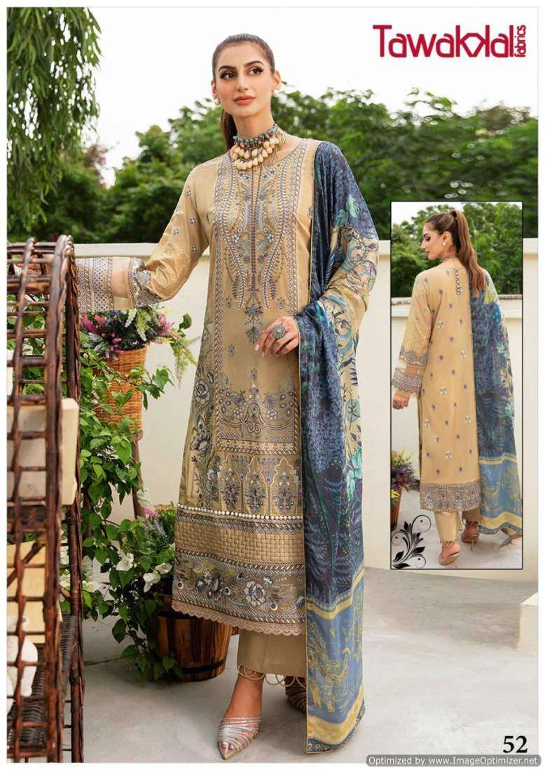 Tawakkal Mehroz Vol-6 – Dress Material - Wholesale Catalog