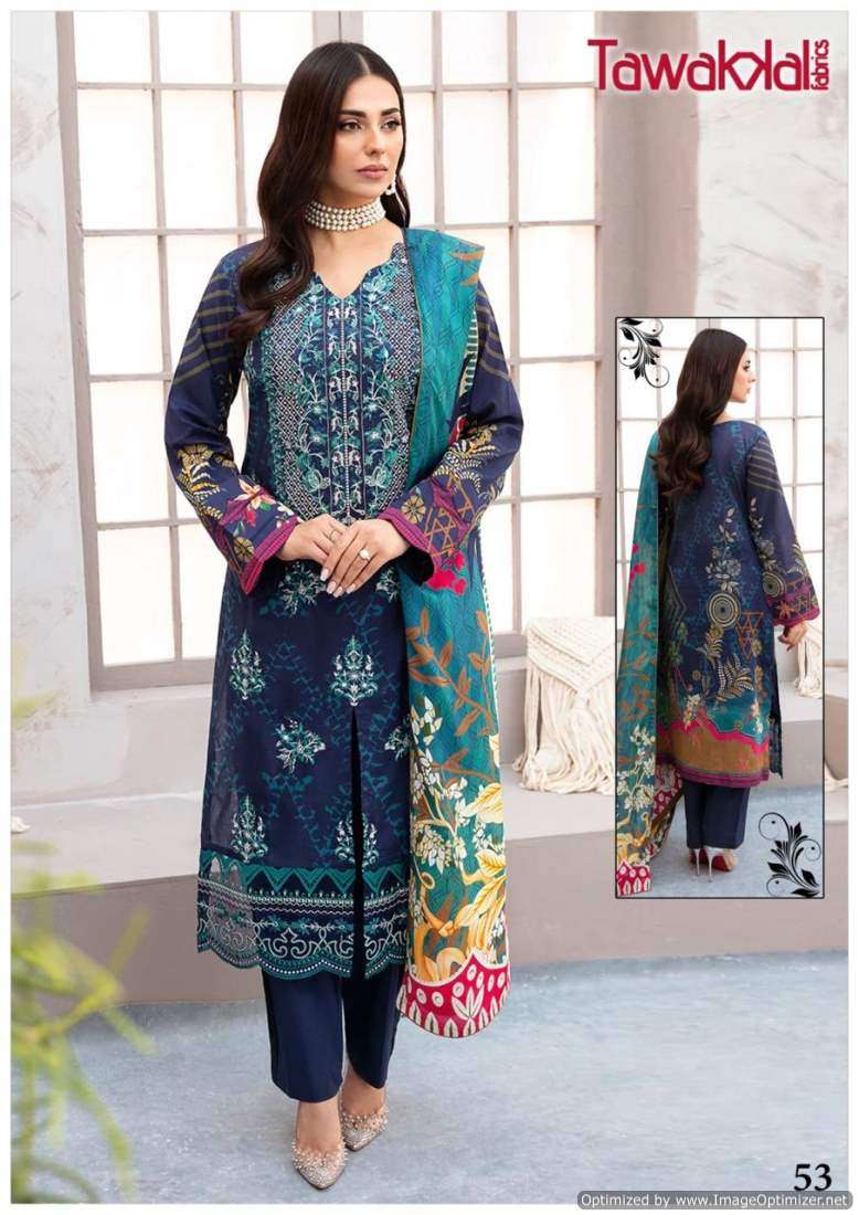 Tawakkal Mehroz Vol-6 – Dress Material - Wholesale Catalog