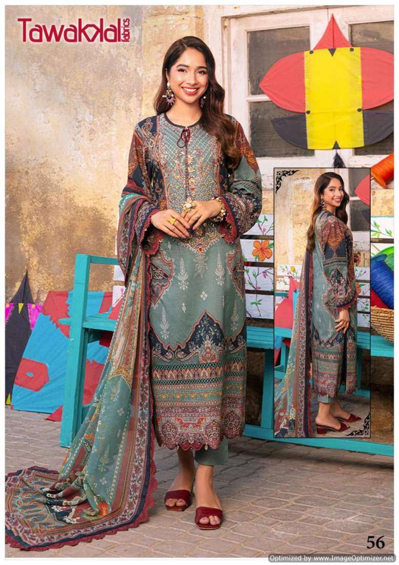 Tawakkal Mehroz Vol-6 – Dress Material - Wholesale Catalog