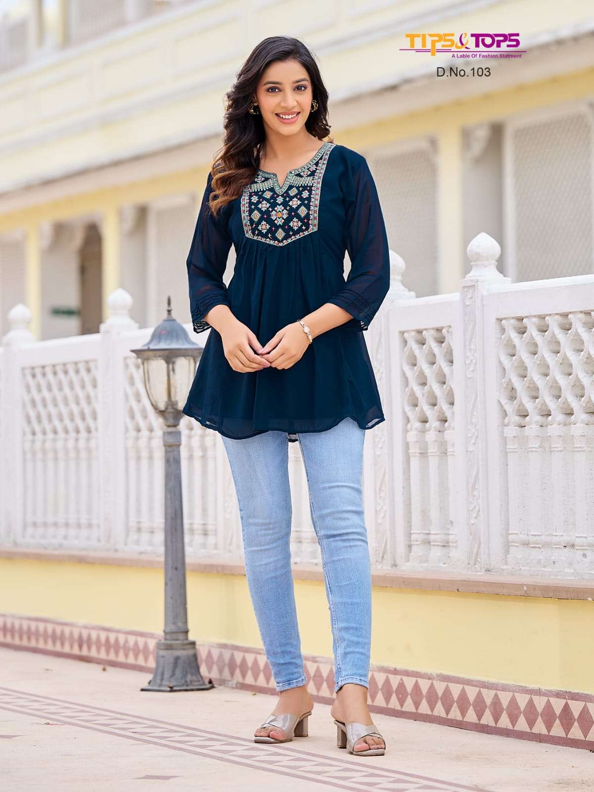 TIPS & TOPS GLAMOUR Kurti Wholesale catalog
