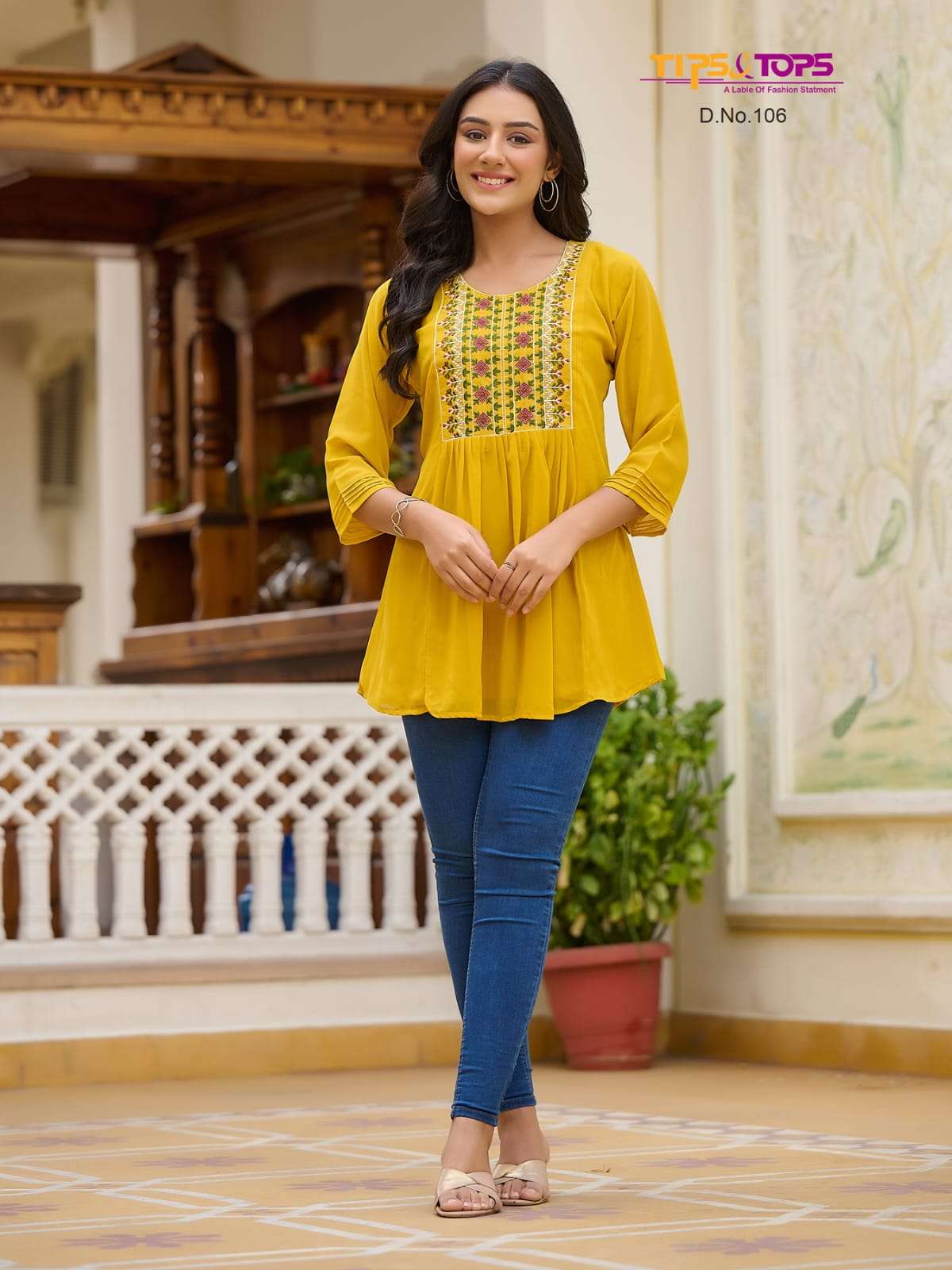 TIPS & TOPS GLAMOUR Kurti Wholesale catalog
