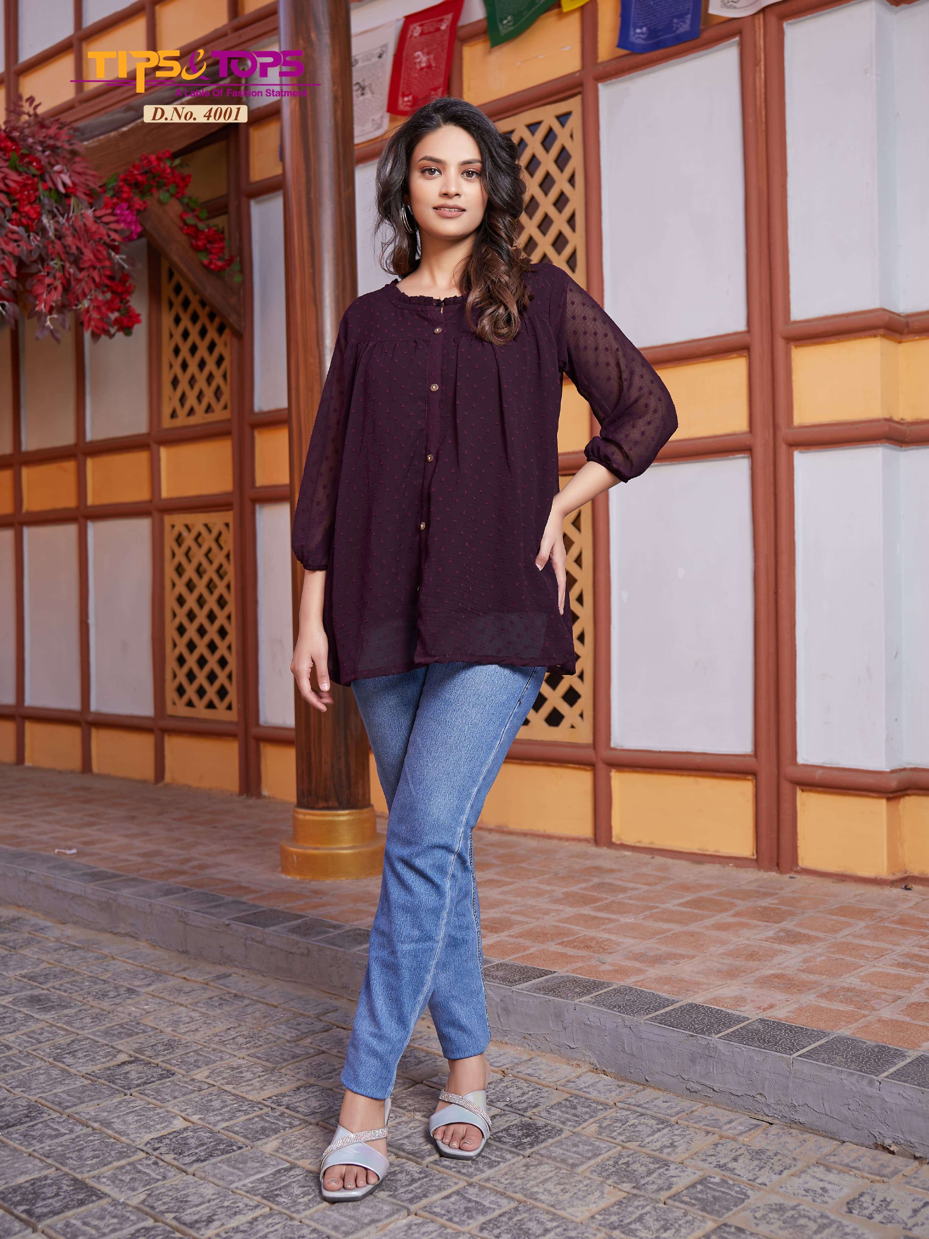 TIPS & TOPS INSTAGIRL Vol 04 Kurti Wholesale catalog