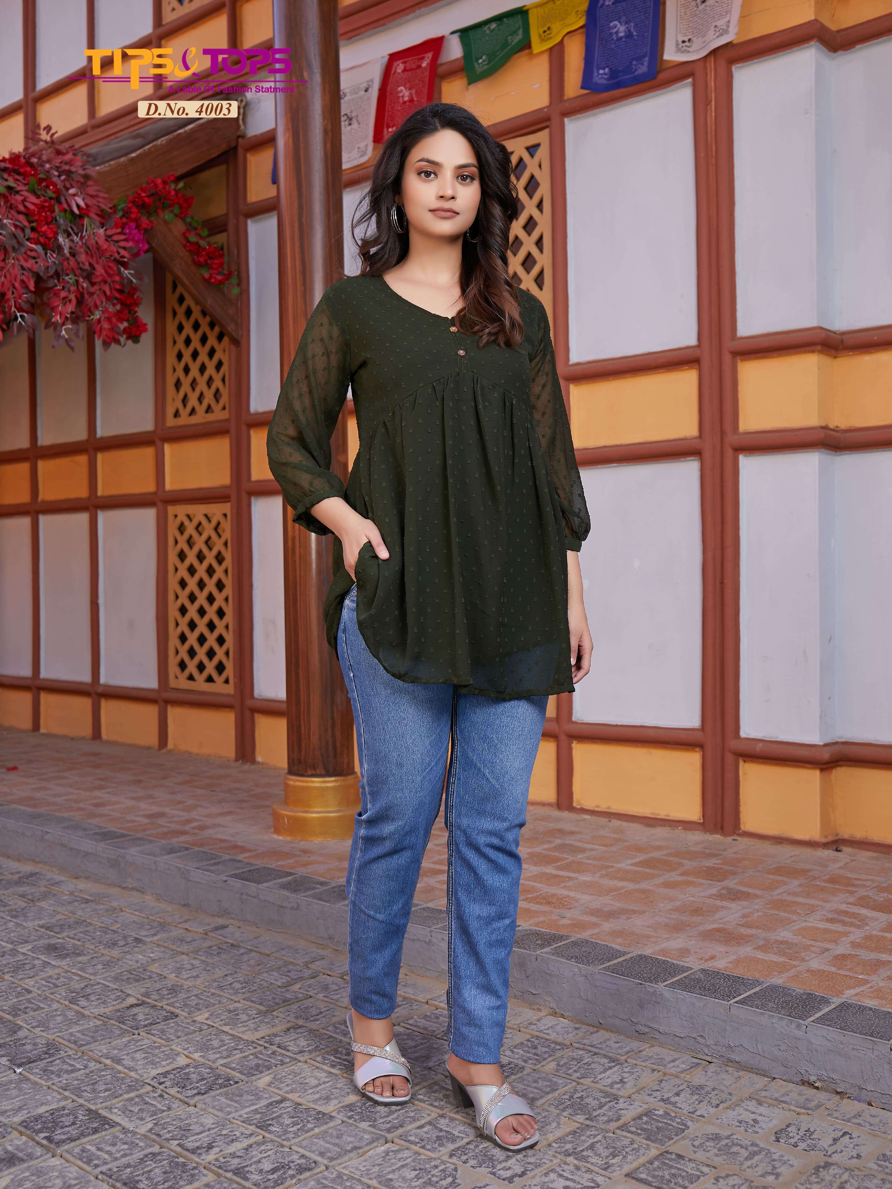 TIPS & TOPS INSTAGIRL Vol 04 Kurti Wholesale catalog