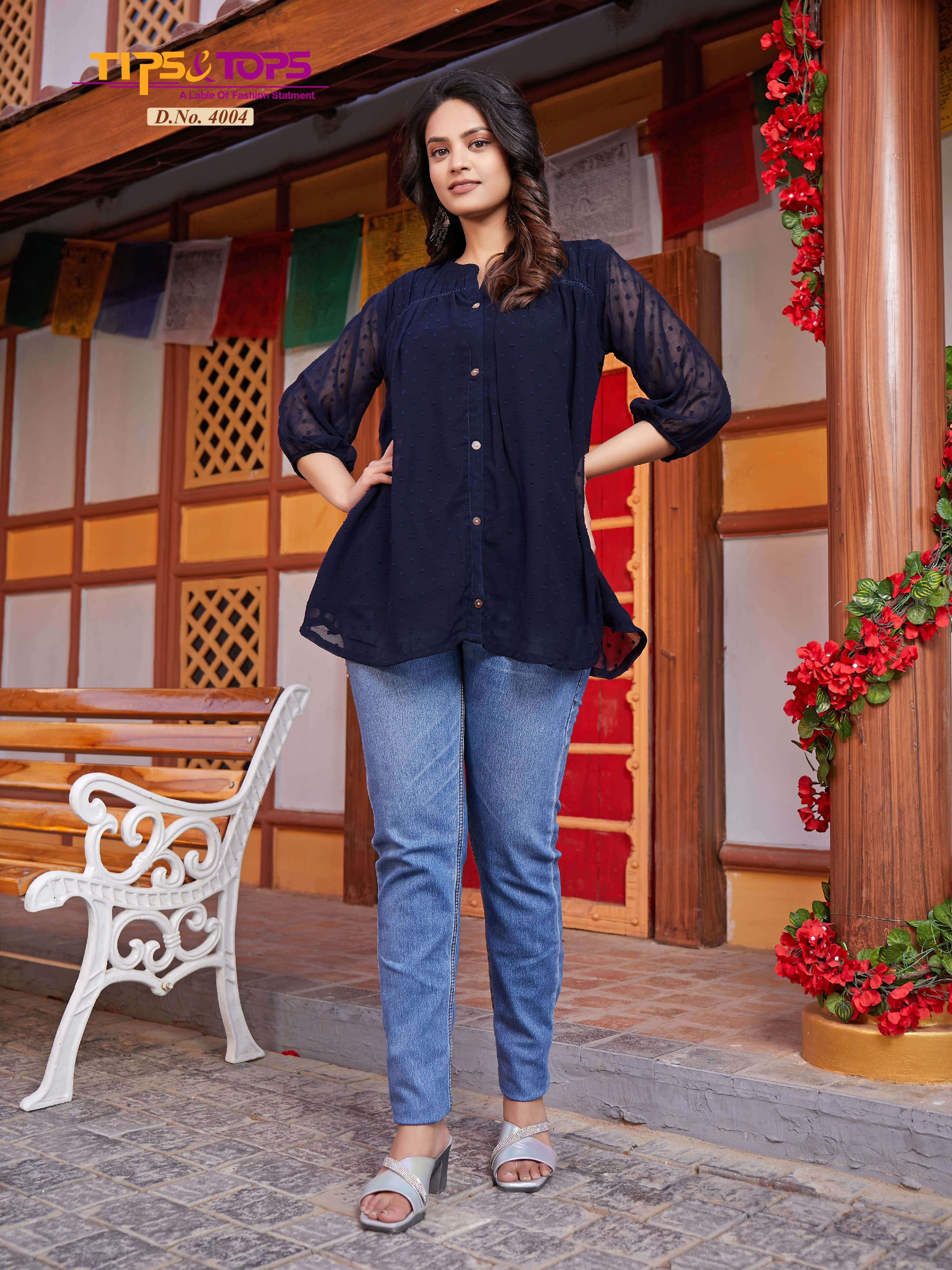 TIPS & TOPS INSTAGIRL Vol 04 Kurti Wholesale catalog