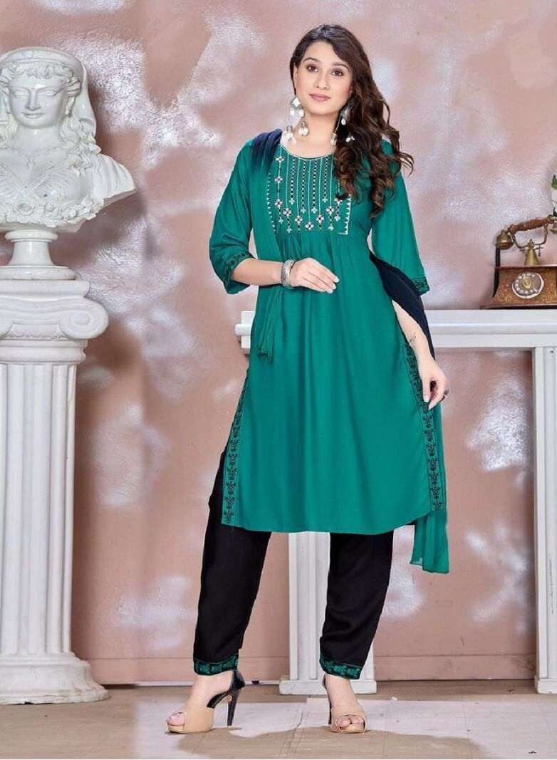  TRENDY RANG BAHAR Kurti Wholesale catalog