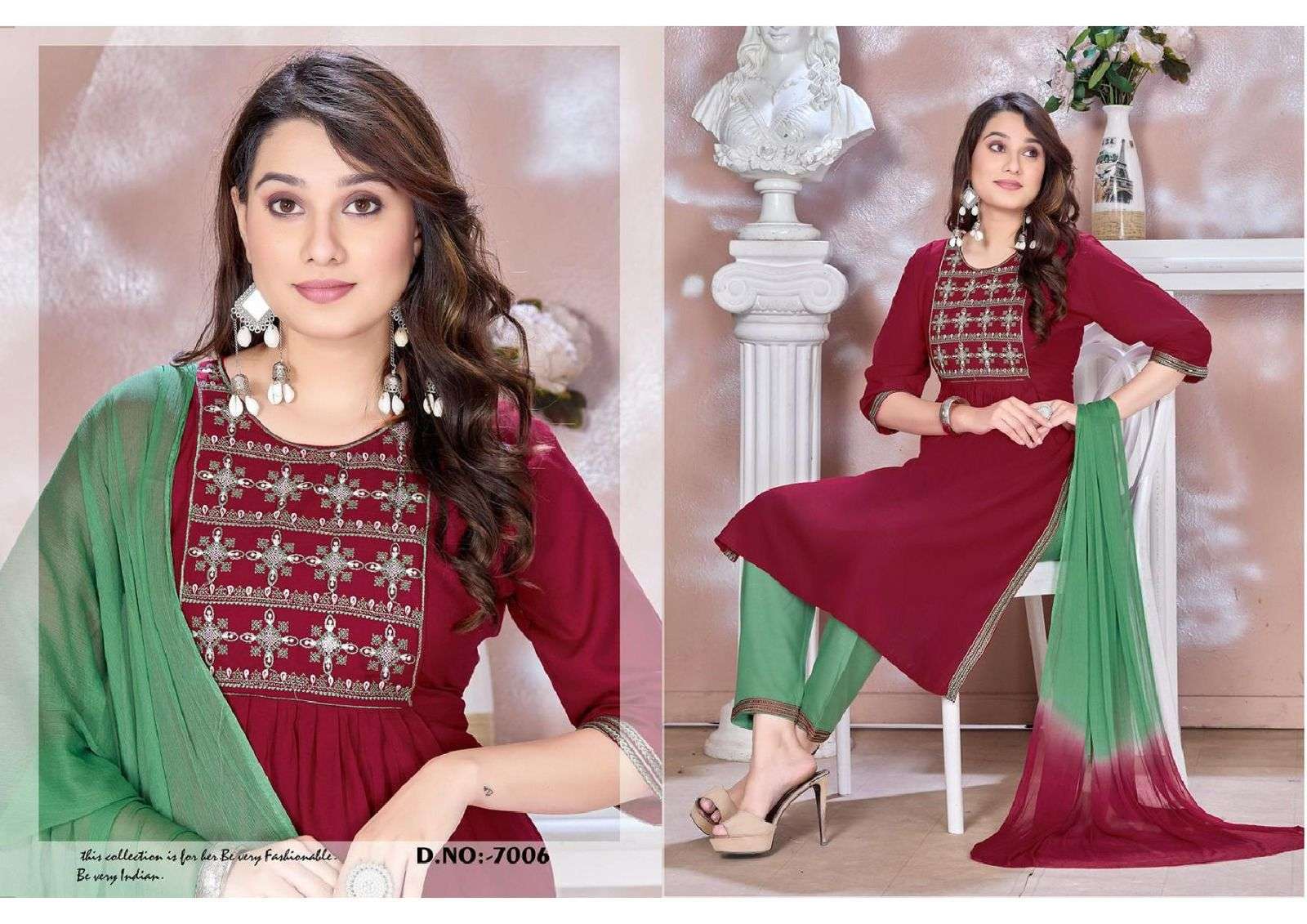  TRENDY RANG BAHAR Kurti Wholesale catalog
