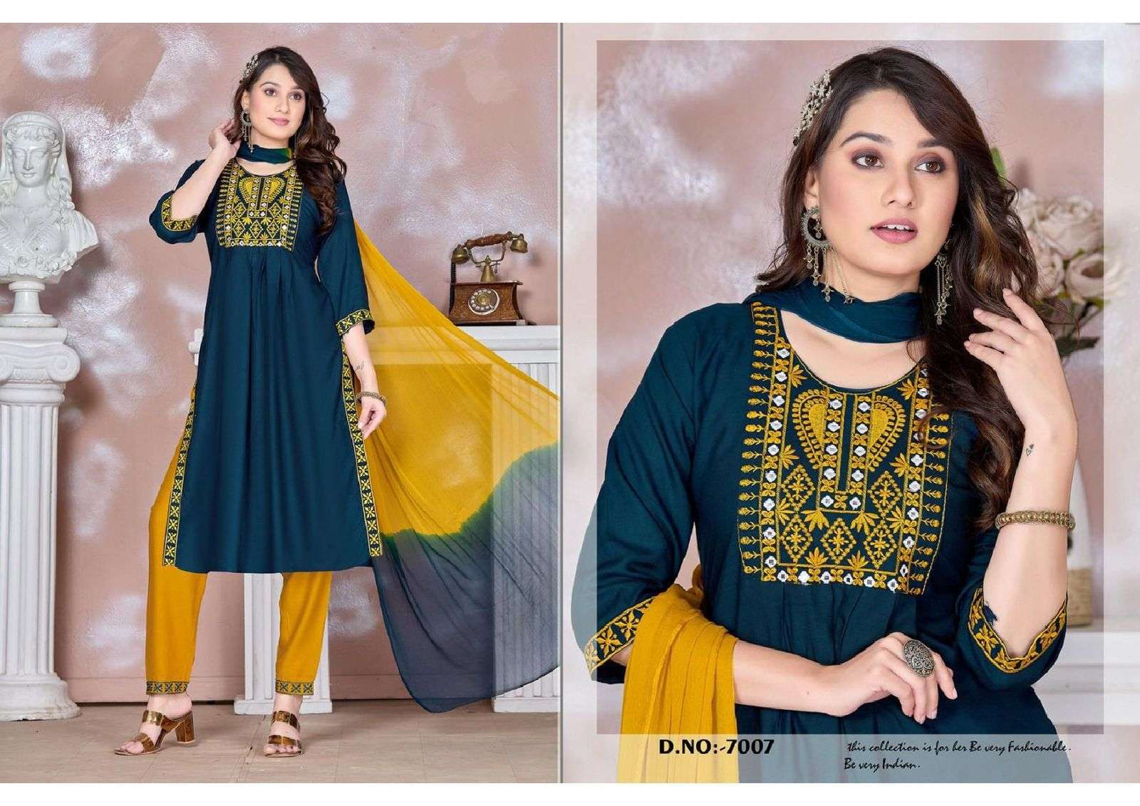  TRENDY RANG BAHAR Kurti Wholesale catalog