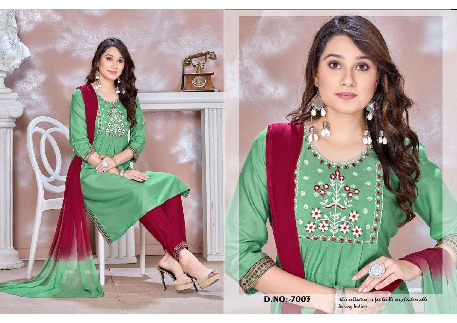  TRENDY RANG BAHAR Kurti Wholesale catalog