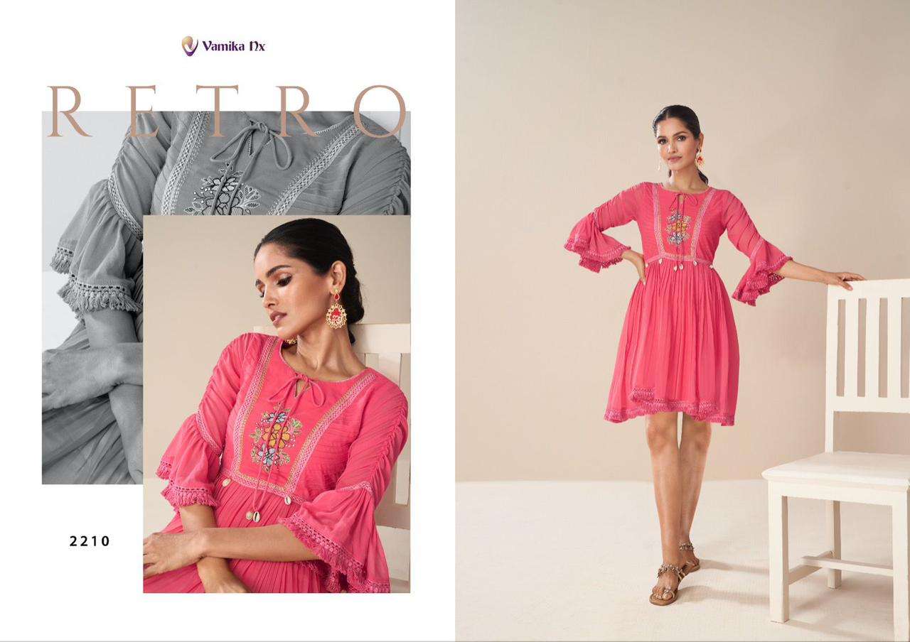 Vamika Nx TUNIC VOL 2 Kurti Wholesale catalog