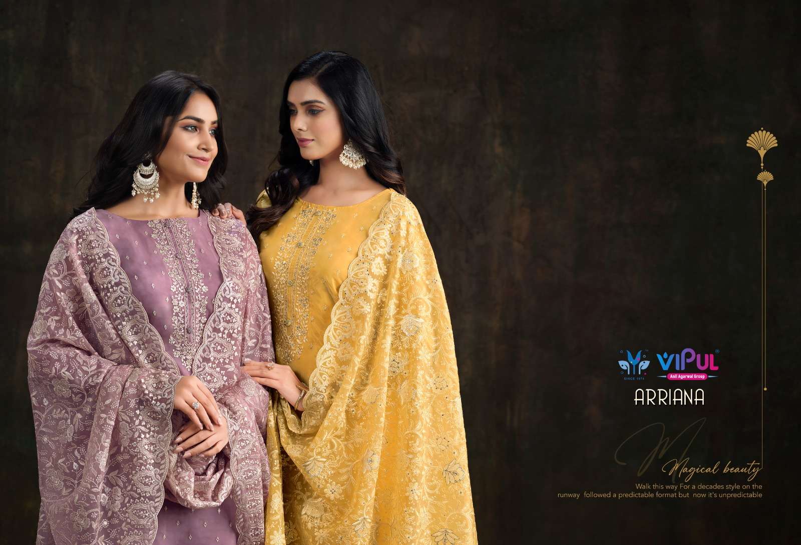 Vipul ARRIANA Salwar Suits Wholesale catalog