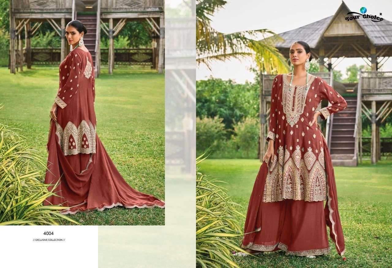 Your Choice Rajori 4001 Designer Salwar Kameez Wholesale catalog