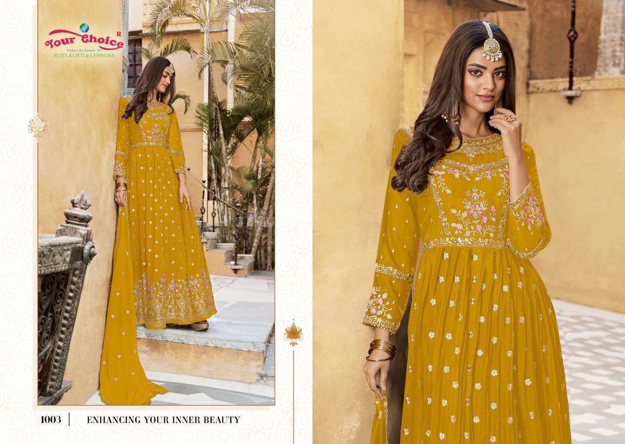 Your Choice Raziya Nayra Designer Salwar Suit Wholesale catalog