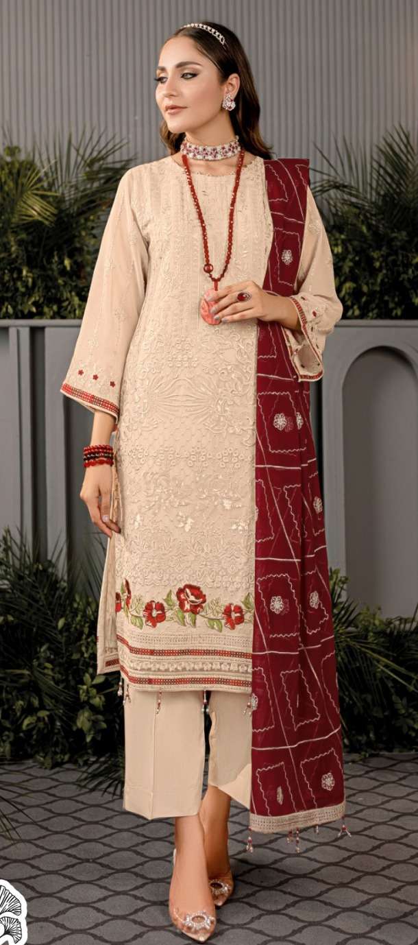 Zaha Mylene Vol 1 Georgette Pakistani Suit Wholesale catalog