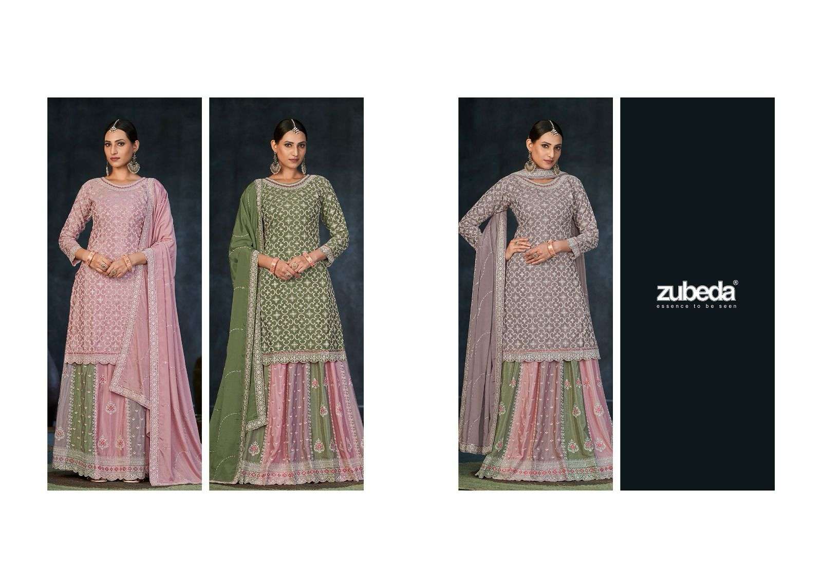 ZUBEDA INNAYA HEAVY DESINGER Salwar Kameez Wholesale catalog
