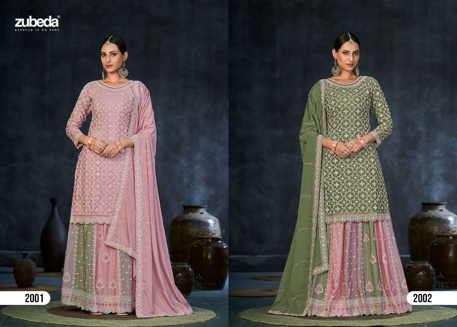 ZUBEDA INNAYA HEAVY DESINGER Salwar Kameez Wholesale catalog