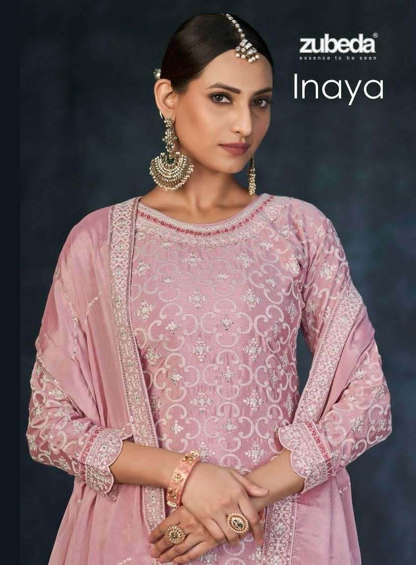 ZUBEDA INNAYA HEAVY DESINGER Salwar Kameez Wholesale catalog