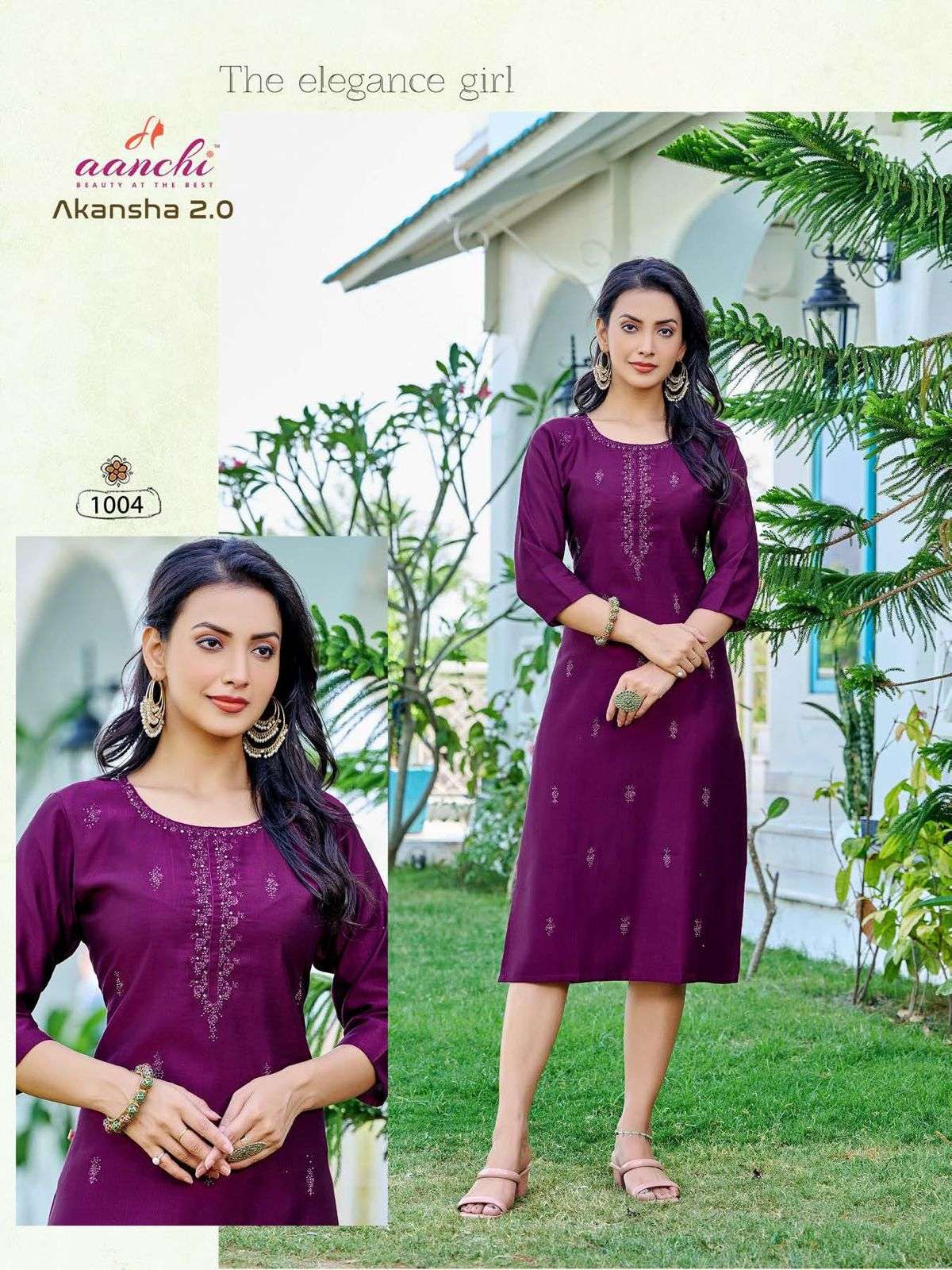 Aanchi AKANSHA-2.0 Kurti Wholesale catalog