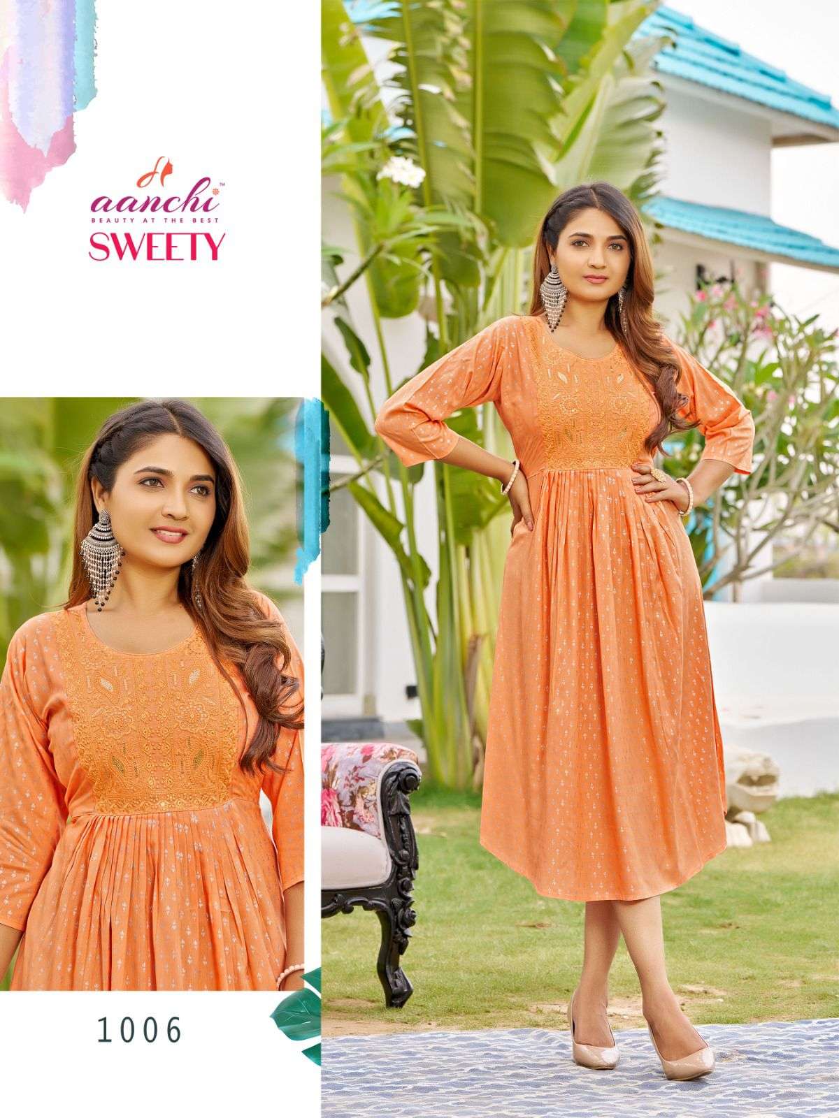 Aanchi SWEETY Kurti Wholesale catalog