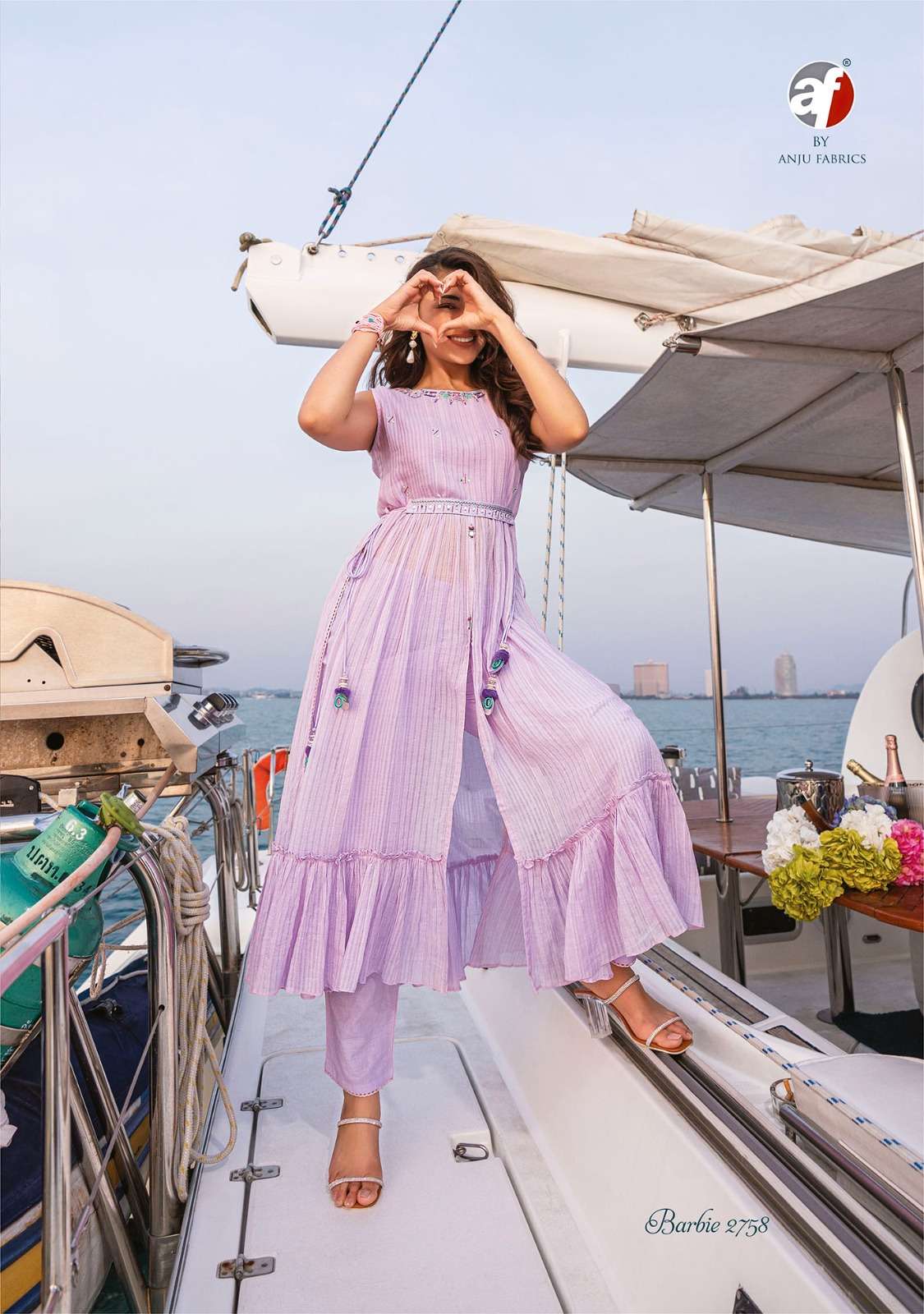Anju Fabrics BARBIE vol -2 Kurti Wholesale catalog