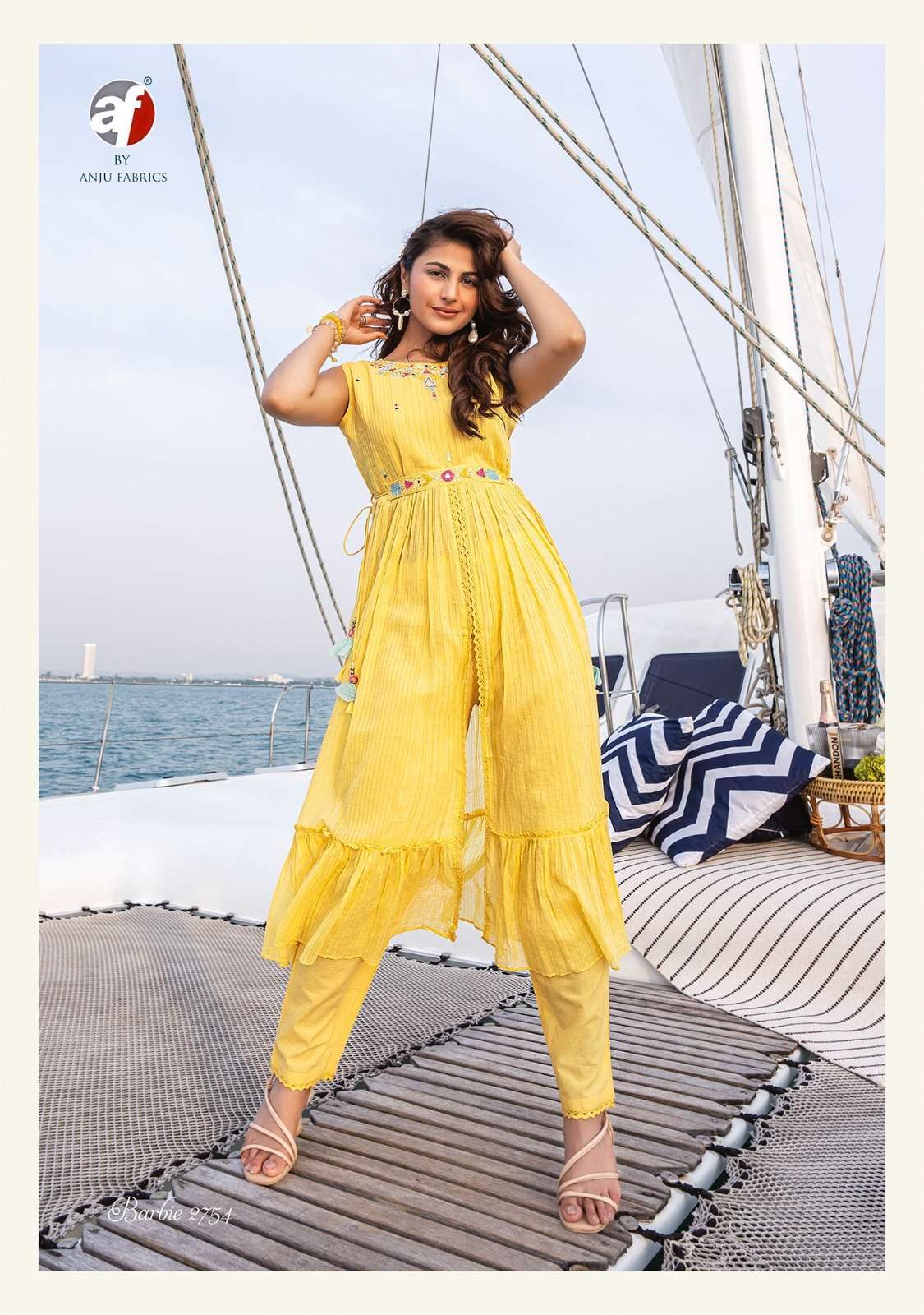 Anju Fabrics BARBIE vol -2 Kurti Wholesale catalog