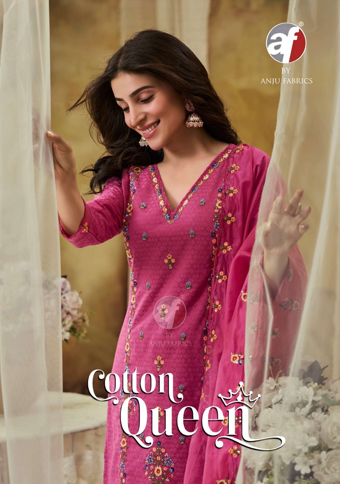 Anju Fabrics Cotton Queen Kurti Wholesale catalog