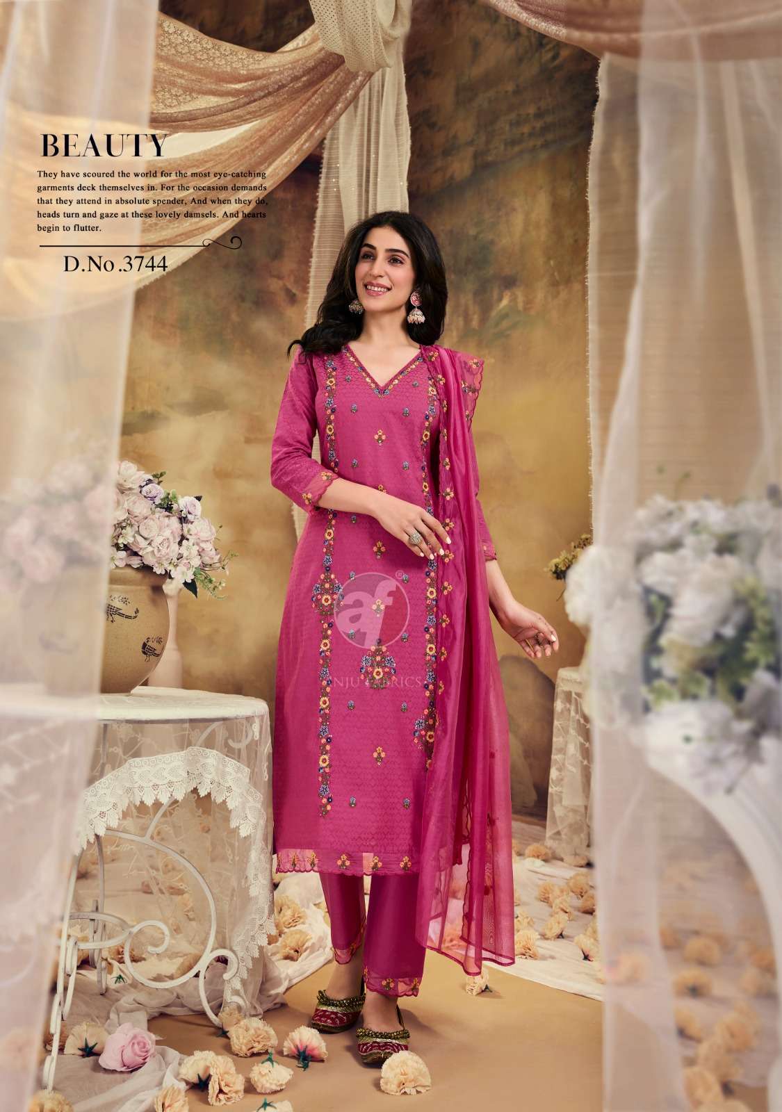 Anju Fabrics Cotton Queen Kurti Wholesale catalog