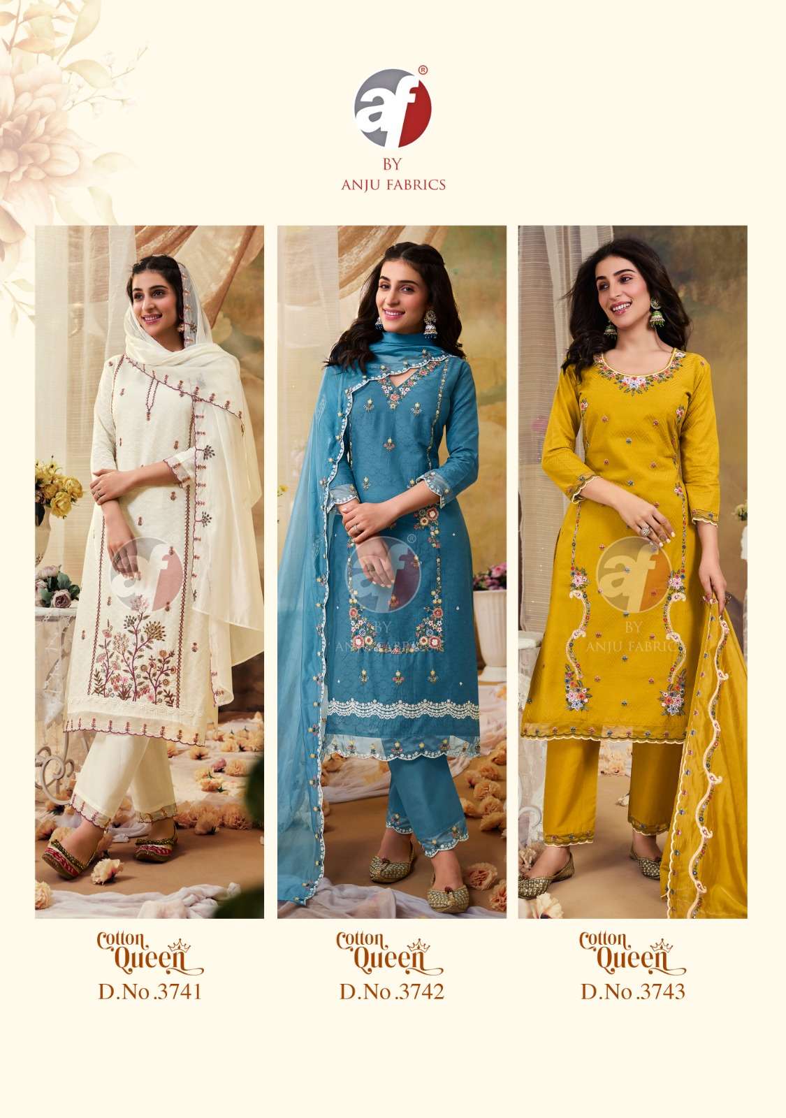 Anju Fabrics Cotton Queen Kurti Wholesale catalog